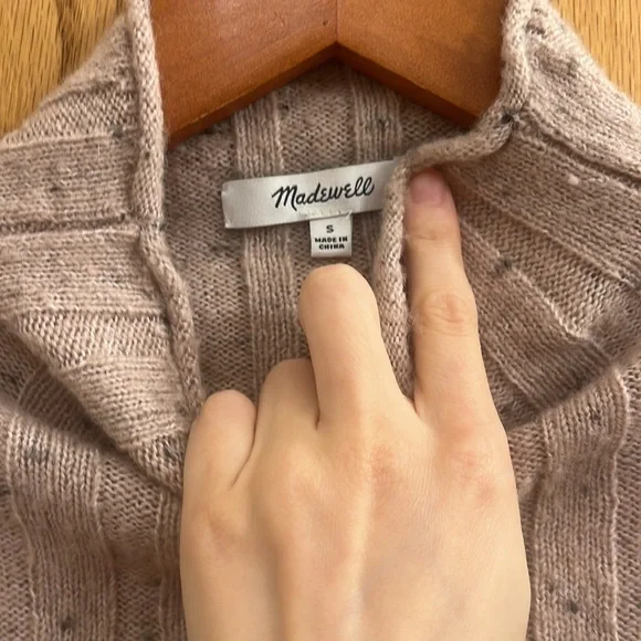 Madewell Donegal Evercrest Turtleneck Sweater in Coziest Yarn - Picture 6 of 11